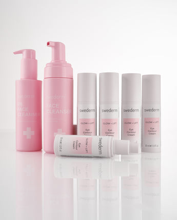 5x GLOW LIFT Eye Contour Cream + zestaw do demakijażu GRATIS