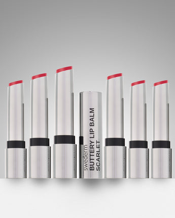 Scarlet Buttery Lip Balm x5 + tester