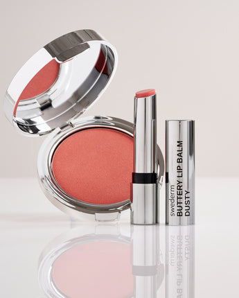 Dusty Buttery Lip Balm + Peachy Blush