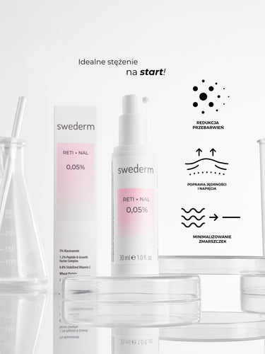 Retinal Cream 0.05% – przeciwzmarszczkowy i regenerujący krem z retinalem i peptydami