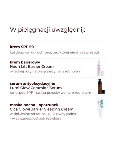 Zestaw RETINAL – RETINAL 0,05% + RETINAL 0,15% w eleganckiej puszce