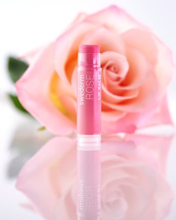 Zestaw 4 balsamów do ust – Rose, Cherry, Vanilla, Watermelon