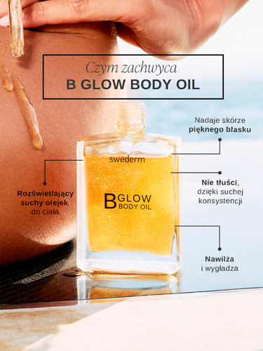 swederm B GLOW BODY OIL - rozświetlający olejek do ciała