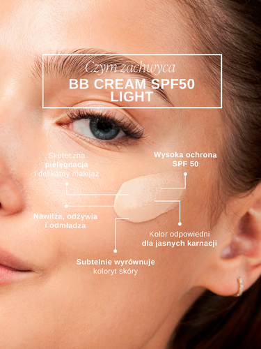 swederm BB Cream SPF 50 LIGHT - krem BB SPF 50 kolor jasny