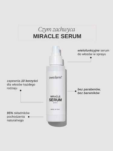 swederm Miracle Serum 10 in 1 - serum do włosów