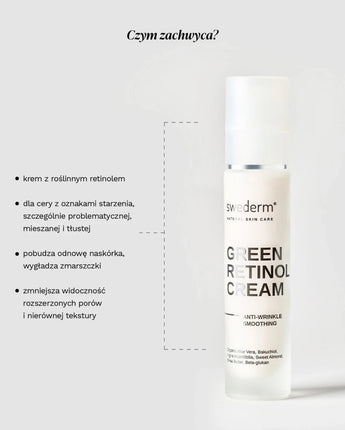 swederm Green Retinol Cream - krem z roślinnym retinolem
