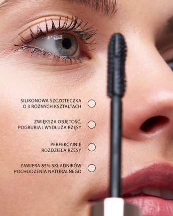 swederm Extasy Mascara - tusz do rzęs 3w1 czarny/brązowy