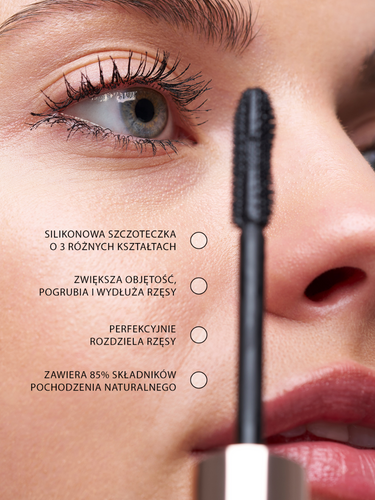 swederm Extasy Mascara - tusz do rzęs 3w1 czarny/brązowy