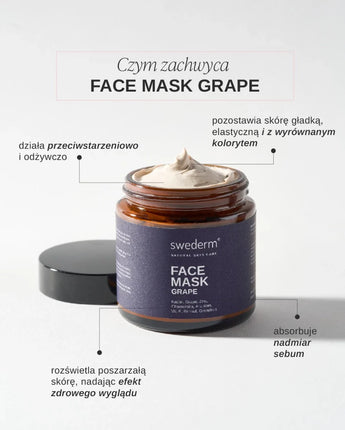 swederm Face Mask Grape 100 ml