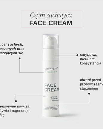 swederm Face Cream krem do twarzy typu anti-aging