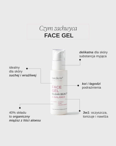 swederm Face Gel żel myjący