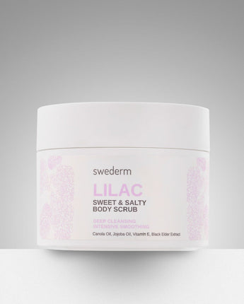 swederm Lilac Sweet & Salty Body Scrub- peeling do ciała bez