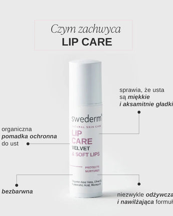 swederm Lip Care odżywcza i ochronna pomadka do ust