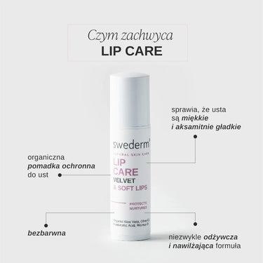 swederm Lip Care odżywcza i ochronna pomadka do ust