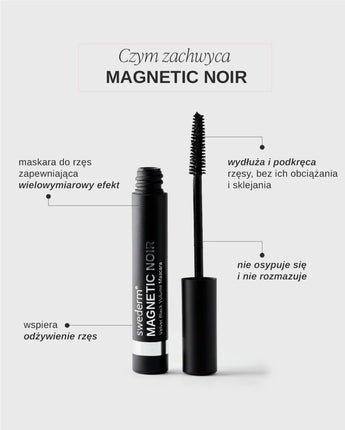swederm Magnetic Noir tusz do rzęs